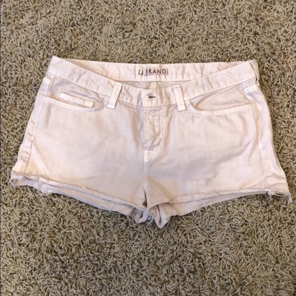 J Brand Pink Denim Shorts